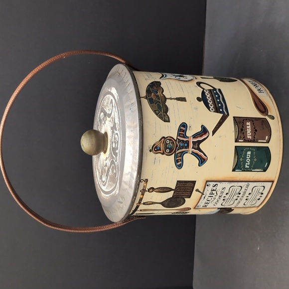 VTG 1960s Baret Ware,Somerset Biscuit Barrel/Tin. - Picture 5 of 11